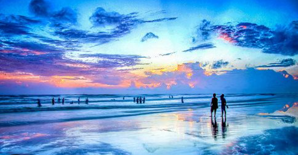 Cox's Bazar sea beach